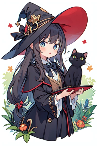 魔女と黒猫さん