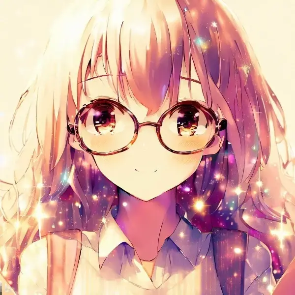 キラキラ～(眼鏡)