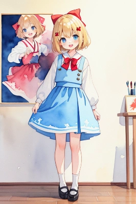 私を描きたいなー