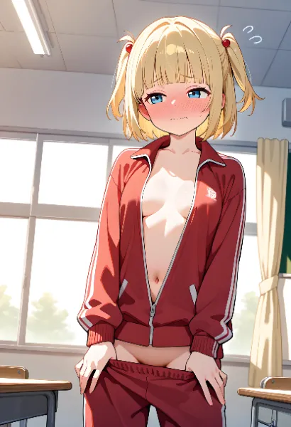 【ジャージ】ジャージの下は・・・
