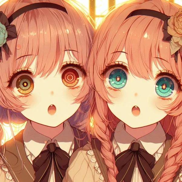 個性派★双子ちゃん