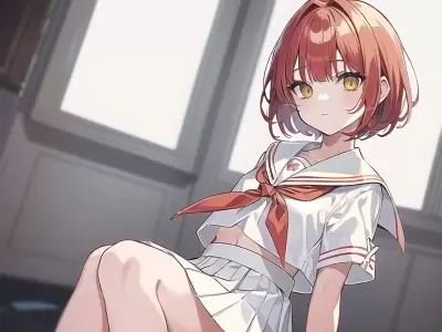#16 赤髪少女