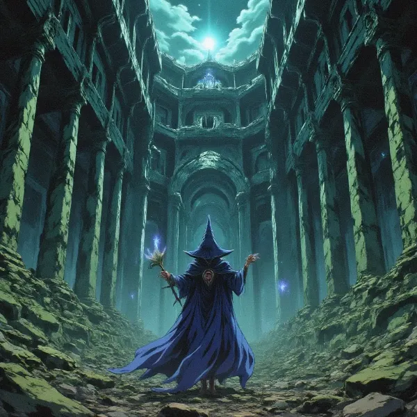 中庭の魔導師