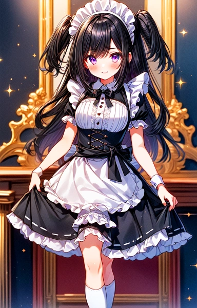 メイドなうちの子♥その2(12枚)