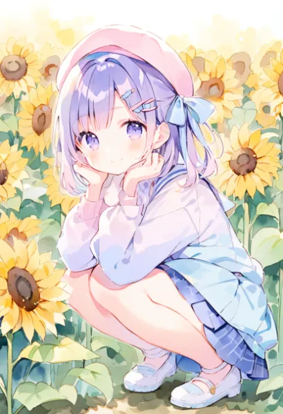 ひまわり🌻畑