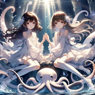 海底の神と囚われの姉妹