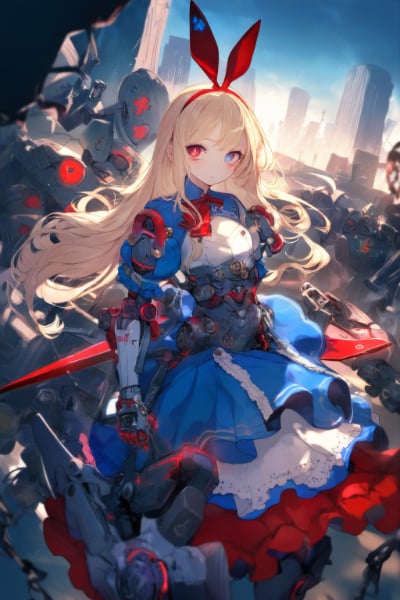 サイボーグ化&女体化「不思議の国のアリス」