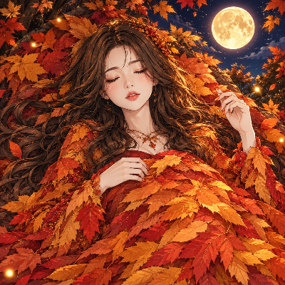 おやすみ🌙(リーフちゃん)