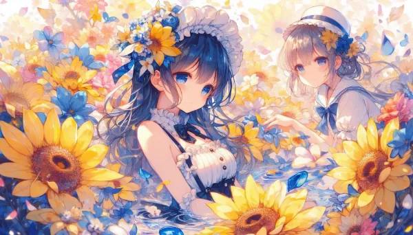 超天ちゃんと粉ちゃんのVRChatでえと