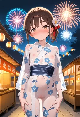 透け浴衣