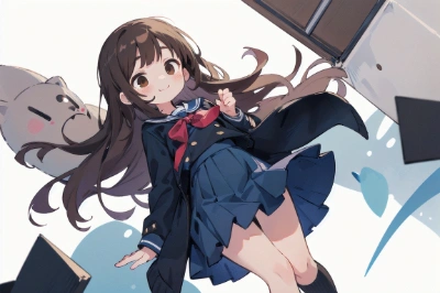 黒髪の女の子