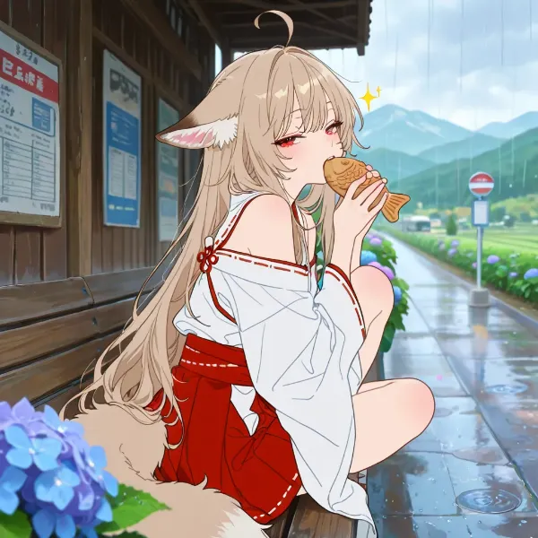 この雨の中どこへ行く？