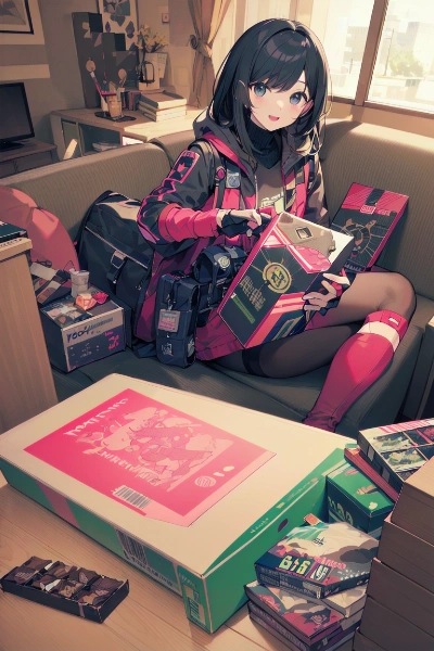 これはあのスーパーヒーロー様に届いたチョコレートです