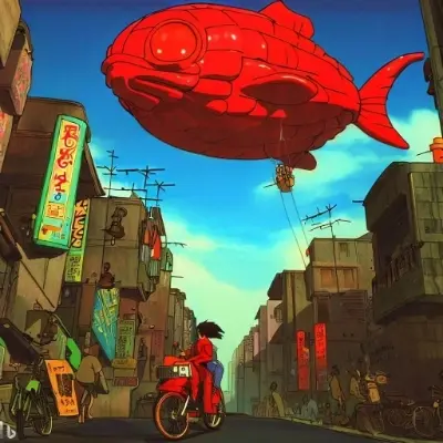 金魚気球万々歳