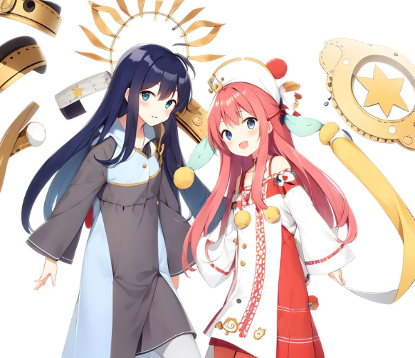 昼と夜の女神様