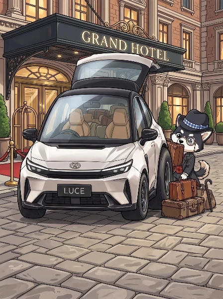 車に乗つて旅をする