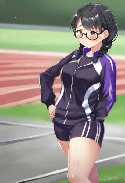 体育中の地味子さん