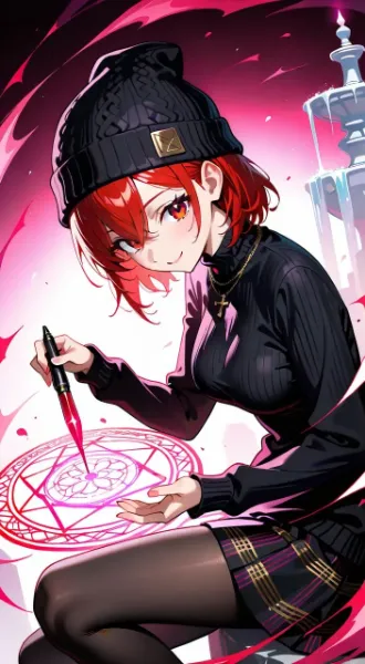 女子高生は創造主に覚醒する………♡  (霧島 紅葉)