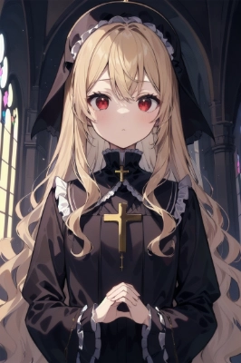 金髪ゴスロリ少女ちゃん