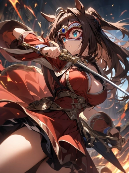 正義のナイト様【ウマ娘・エルコンドルパサー】