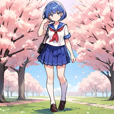 セーラー服を纏って