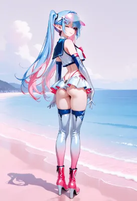 潮騒の端で揺れる二色の軌跡