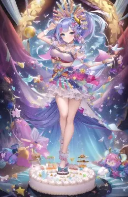 スペシャルケーキ娘さん🍰