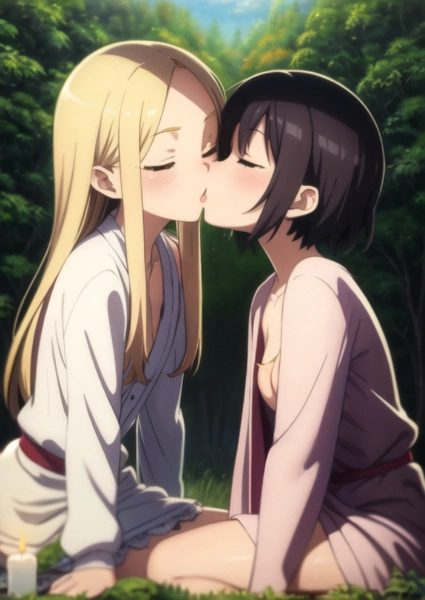 百合キス