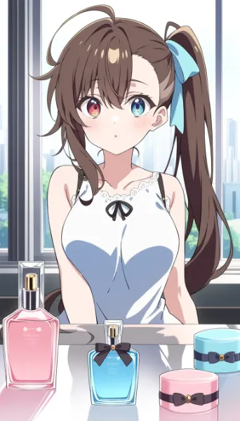 化粧品会社に就職した佐倉アキ