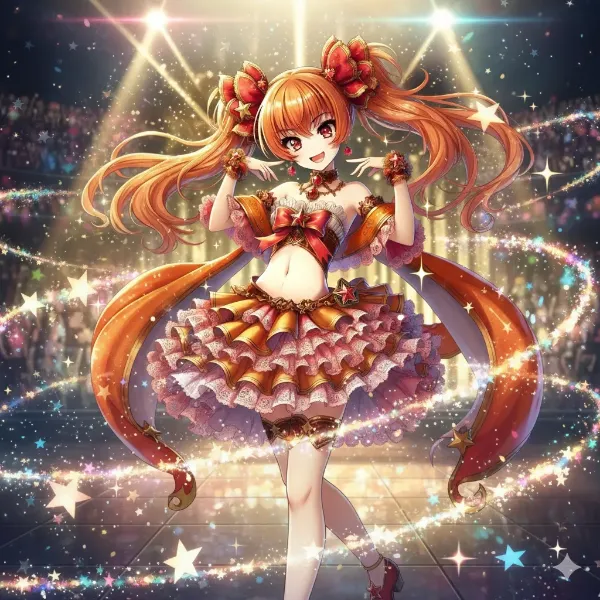 煌星のルミナの光のショータイム