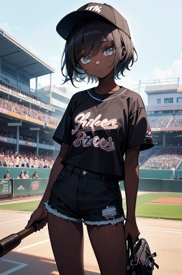 野球女子のサムネイル