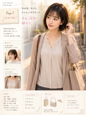 『さあ、自分に帰ろう。』― Little Happiness Life book