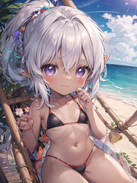 バケーションのダークエルフ