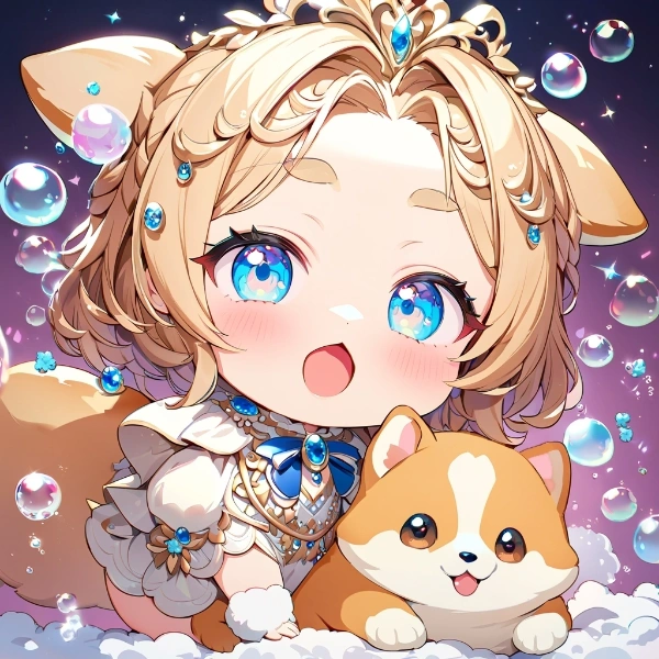 コーギーの擬人化