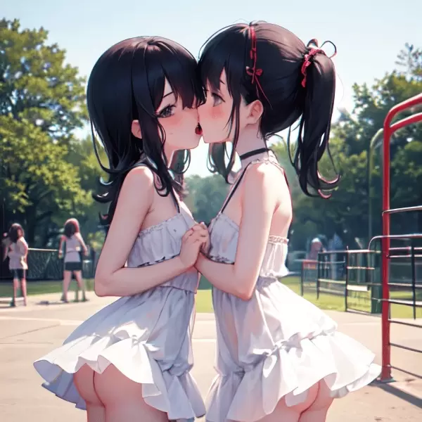 百合キス