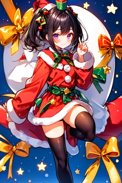 【R15】ぬいぐるみと黒髪ツインテール少女★（19枚）