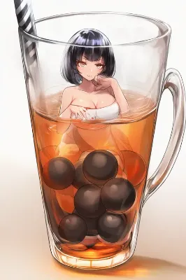 タピオカの妖精…？