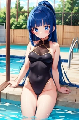 プールサイド
