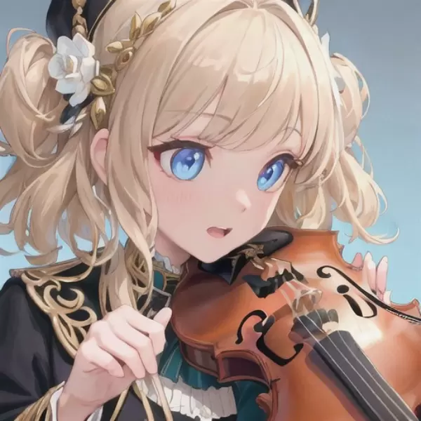 初心者バイオリニスト系女子