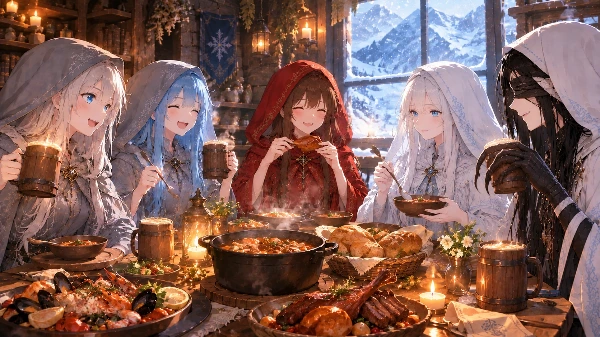 （番外編 3）. 雪国の料理