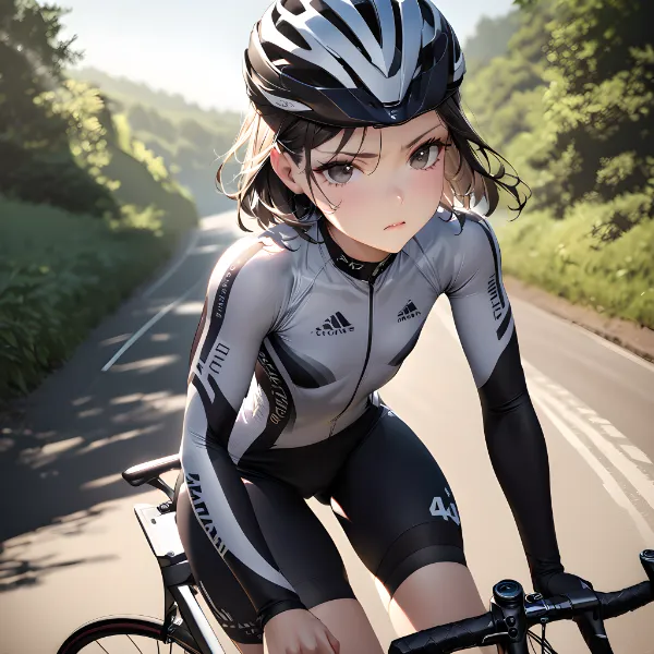 厳格な教授のサイクリング挑戦