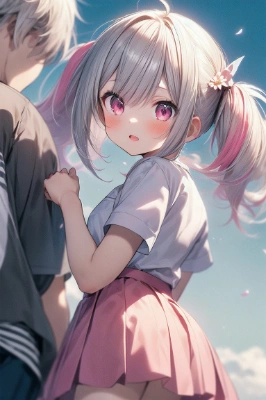 ふりむき