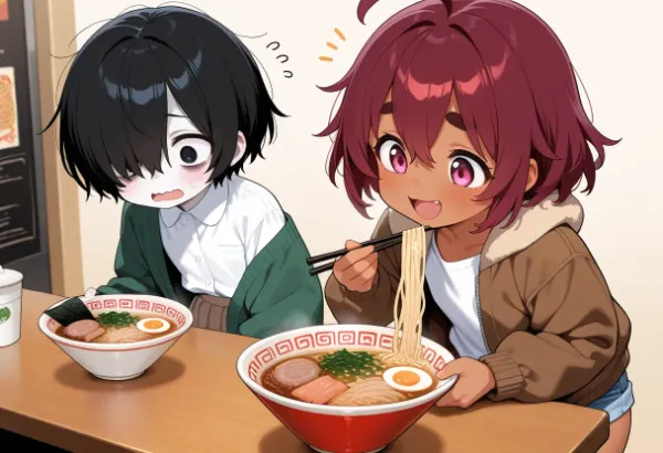 小食担当×大食担当