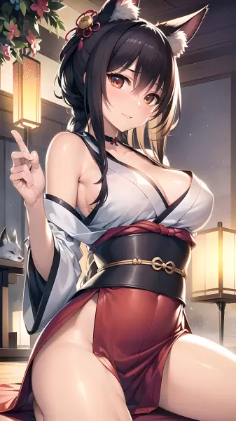 黒狐のお姉さん