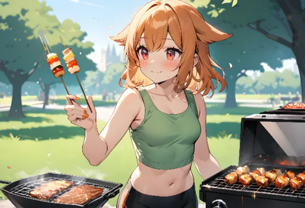 【バーベキュー】実においしそう