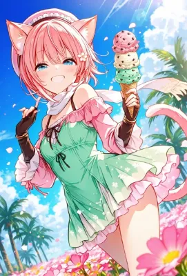 菱餅ファッション