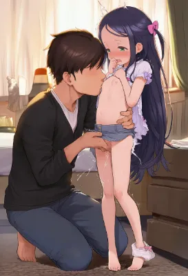 お兄ちゃんにいたずらされちゃう妹ちゃん