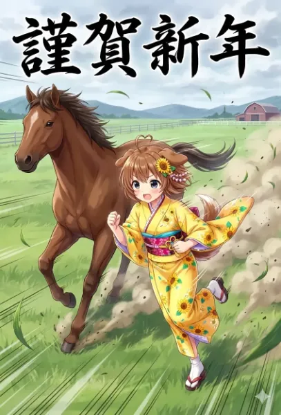 今年もいっぱい走るよ！