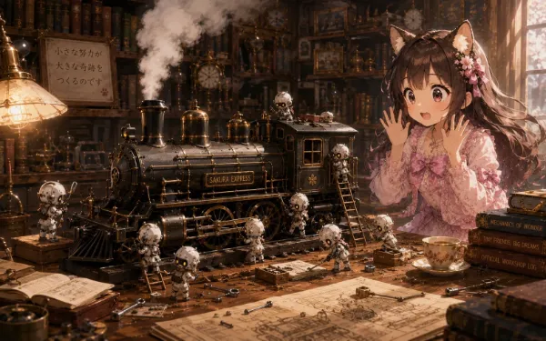 小さな機関士たちの秘密工房
