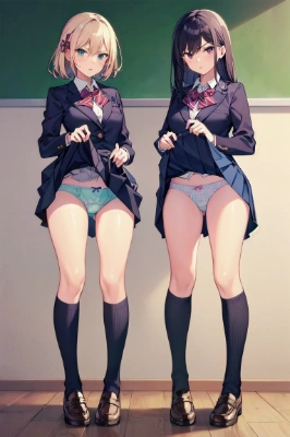立ち絵嫌パン2人